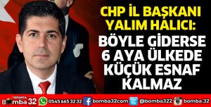 BÖYLE GİDERSE 6 AYA ÜLKEDE KÜÇÜK ESNAF KALMAZ