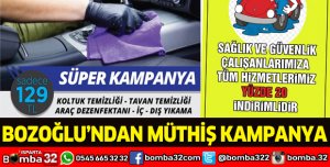 BOZOĞLU'NDAN MÜTHİŞ KAMPANYA