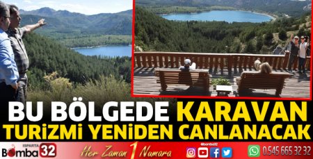 Bu bölgede karavan turizmi yeniden canlanacak
