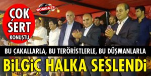 BU ÇAKALLARLA, BU DÜŞMANLARLA, BU TERÖRİSLERLE