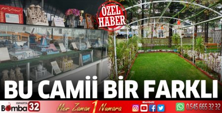 Bu camii bir farklı 