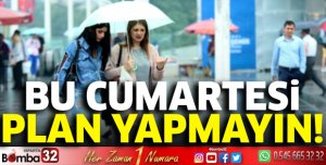 Bu cumartesi plan yapmayın