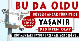 Bu da oldu...