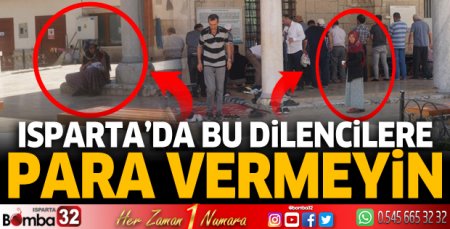 Bu dilencilere para vermeyin