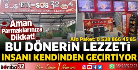 Bu dönerin lezzeti insanı kendinden geçirtiyor