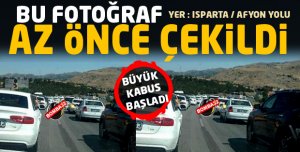 BU FOTOĞRAF AZ ÖNCE ÇEKİLDİ !