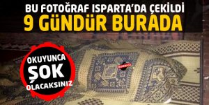 BU  FOTOĞRAF ISPARTA'DA ÇEKİLDİ  
