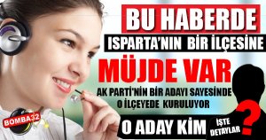 BU HABERDE MÜJDE VAR...