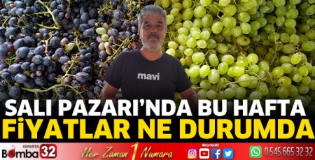 Bu hafta Salı Pazarı'nda fiyatlar ne durumda 