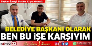 Bu imar düzenlemesine karşıyım