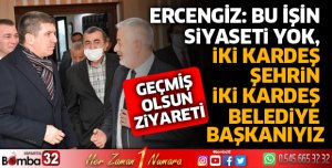 Bu işin siyaseti yok, iki kardeş şehrin iki kardeş belediye başkanıyız