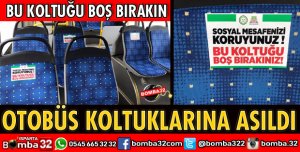 BU KOLTUĞU BOŞ BIRAKIN
