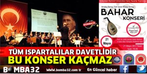 BU KONSER KAÇMAZ!