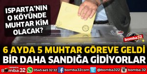 BU KÖYDE YİNE MUHTARLIK SEÇİMİ VAR