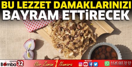 Bu lezzet damaklarınızı bayram ettirecek