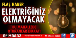 BU MAHALLEDE OTURANLAR DİKKAT
