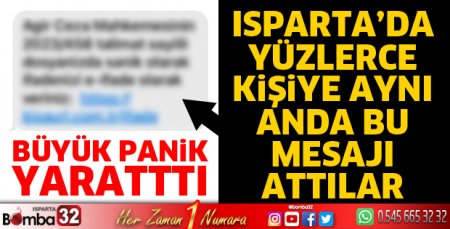 Bu mesaja dikkat