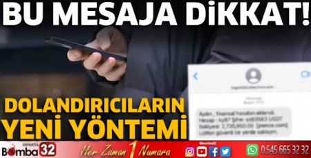 Bu mesaja dikkat!