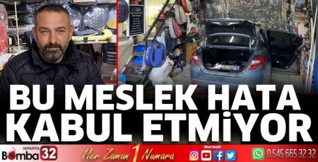 Bu meslek hata kabul etmiyor