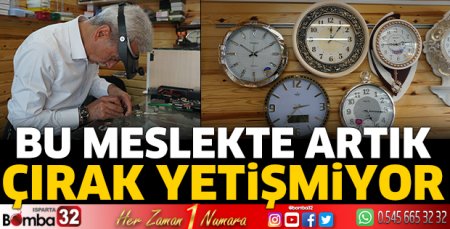 Bu meslekte artık çırak yetişmiyor