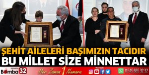 Bu millet size minnettar