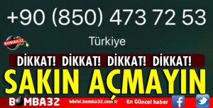 BU NUMARALAR ARARSA SAKIN AÇMAYIN