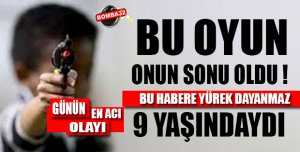 BU OYUN ONUN SONU OLDU !