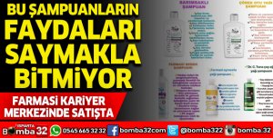 Bu şampuanların faydası saymakla bitmiyor 