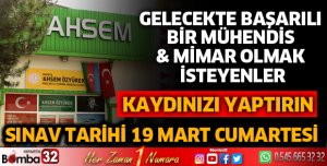 Bu sınavı kaçırmayın