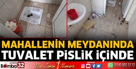 Bu tuvaleti kim temizleyecek