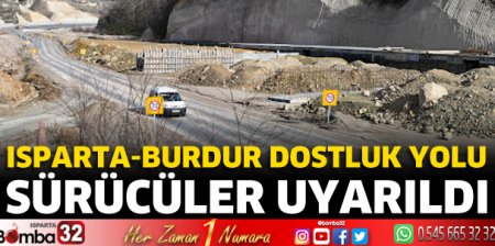 Bu yolu kullanacak sürücüler dikkat 