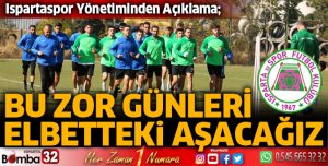 Bu zor günleri elbetteki aşacağız