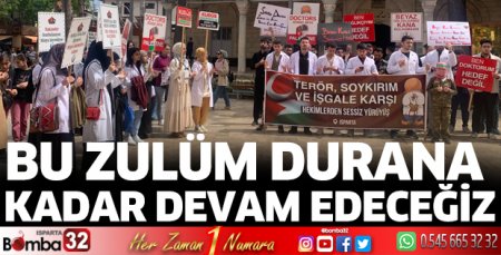 Bu zulüm durana kadar devam edeceğiz