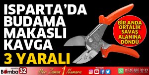 Budama makaslı kavga