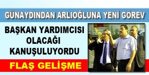 BÜLENT ARLIOĞLUNA YENİ GÖREV