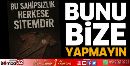 Bunu bize yapmayın