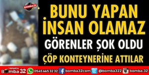 BUNU YAPAN İNSAN OLAMAZ