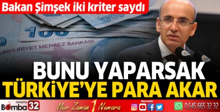 Bunu yaparsak Türkiye'ye para akar