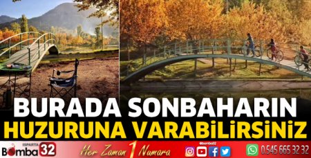Burada sonbaharın huzuruna varabilirsiniz