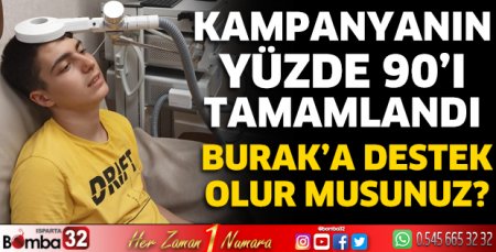 Burak’a destek olur musunuz?