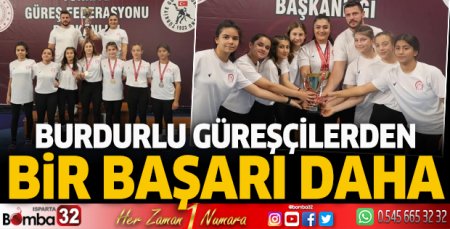 Burdur güreşte başarıya koşuyor
