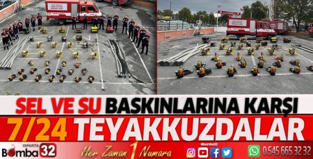 Burdur itfaiyesi 7/25 teyakkuzda!