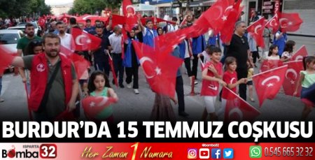 Burdur'da 15 Temmuz programı