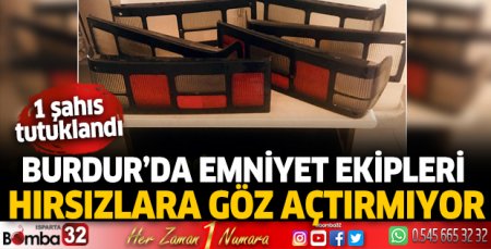 Burdur'da emniyet ekipleri göz açtırmıyor