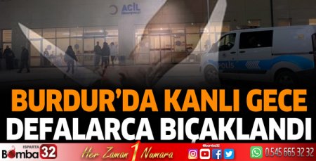 Burdur'da kavga