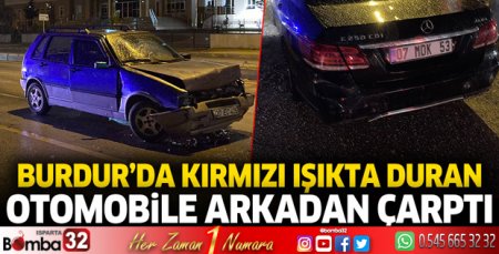 Burdur'da kaza! 3 yaralı