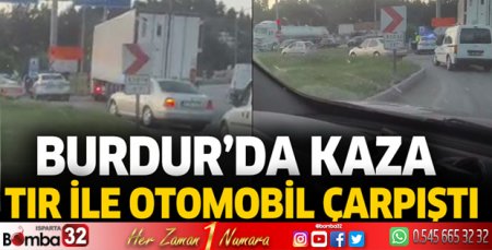 Burdur'da kaza