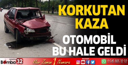 Burdur'da kaza