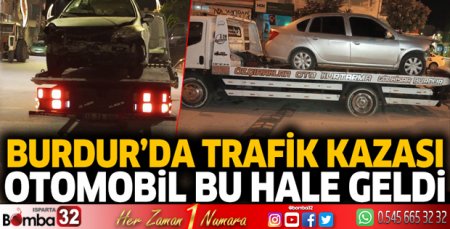 Burdur'da kaza