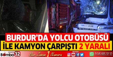 Burdur'da korkutan kaza! yaralılar var